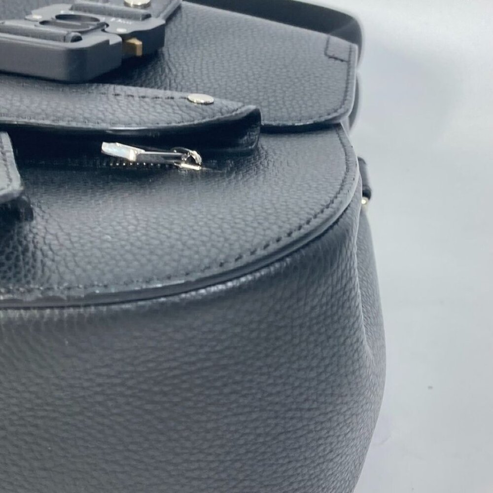 Dior Bag Gallop Saddle Backpack Calfskin Black - Picture 3 of 16